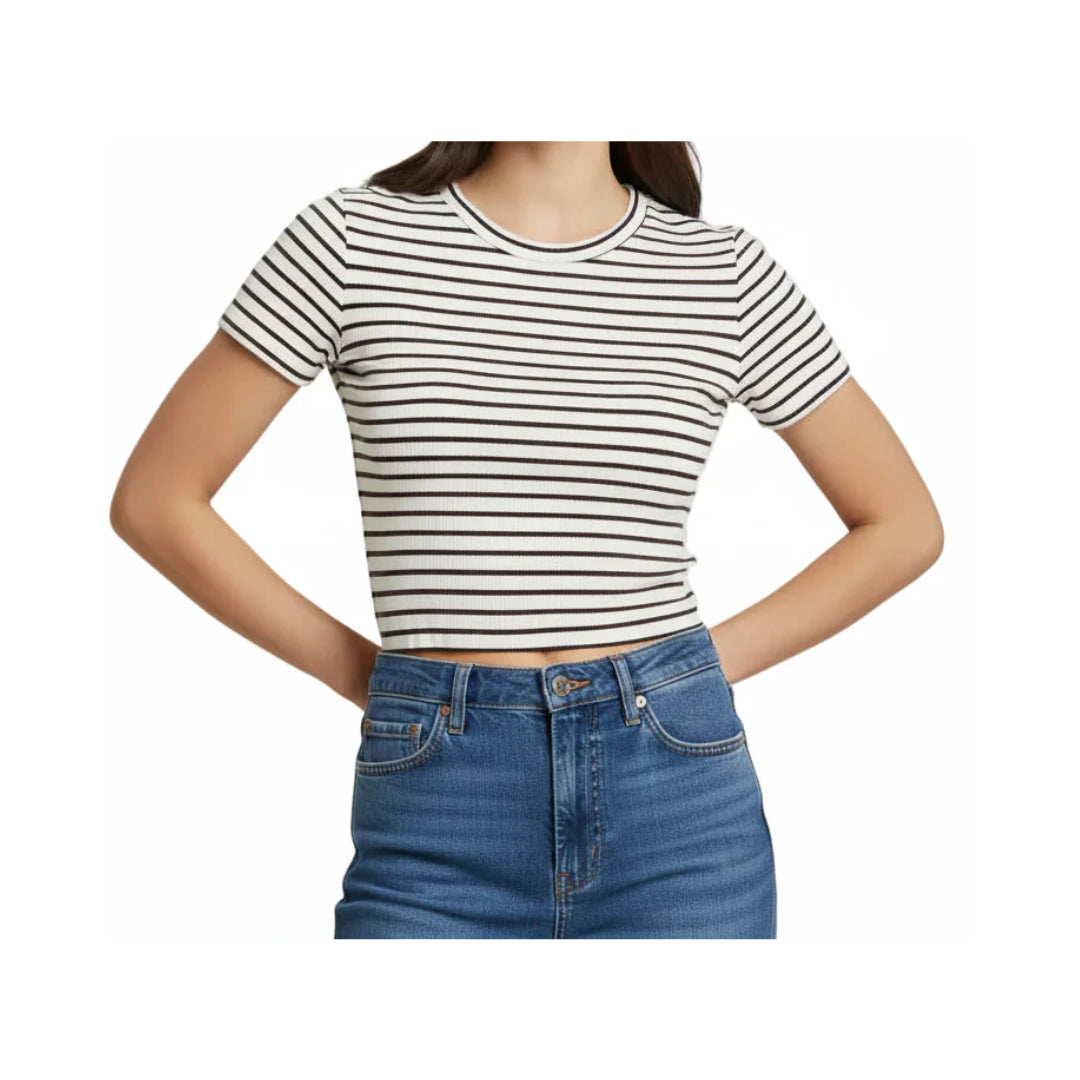 T-Shirt Marin A Mezza Manica VICOLO

RAB0241BIANCO/MORO