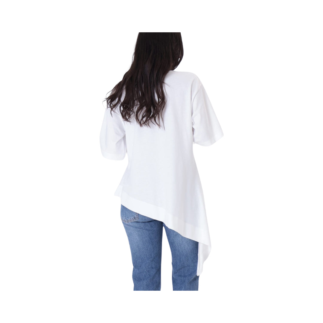 T-Shirt In Cotone Taglio Trasversale Vicolo

UAB0384
