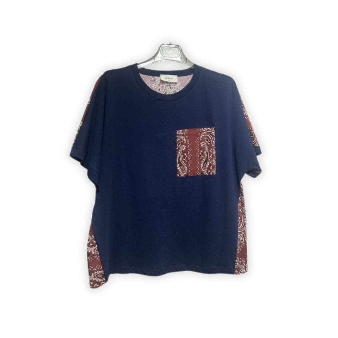 Vicolo T-shirt Stampa Bandana