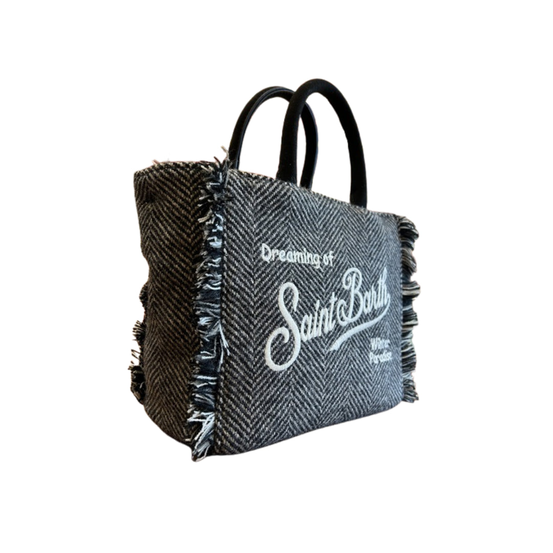 Saint Barth Vanity Mini Wool Herringbone