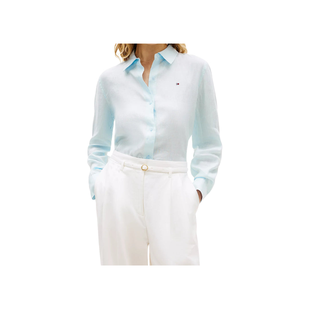 Camicia Relaxed Fit In Puro Lino Tommy Hilfiger 

WW0WW44679CYR