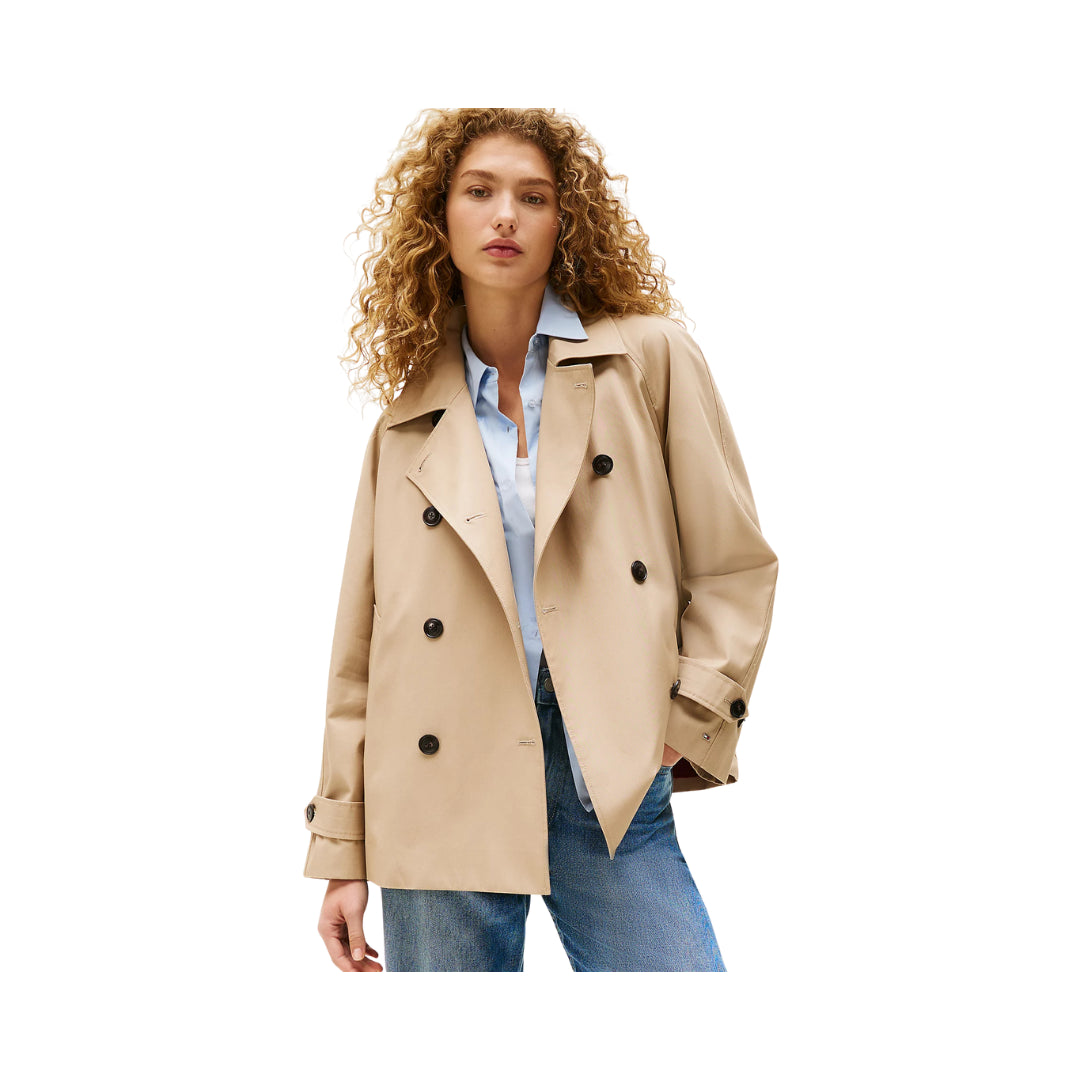Tommy Hilfiger Trench Corto Idrorepellente