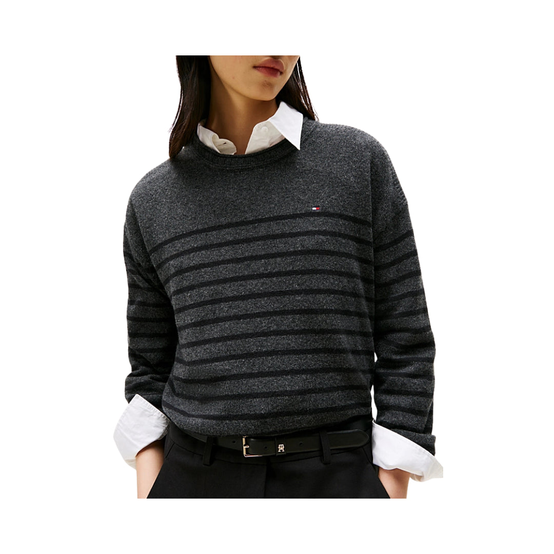 Tommy Hilfiger Pullover Relaxed Fit In Morbida Lana

WW0WW46438