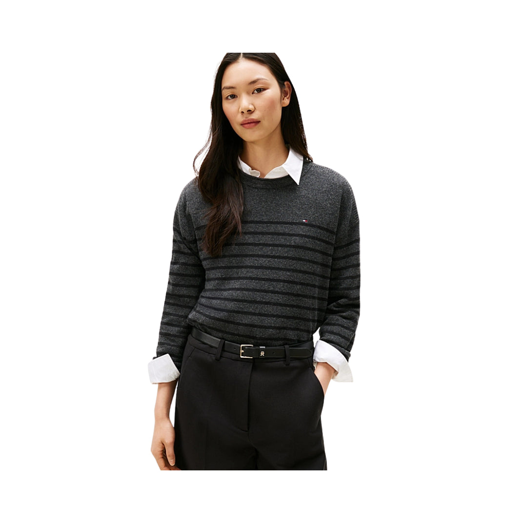 Tommy Hilfiger Pullover Relaxed Fit In Morbida Lana

WW0WW46438