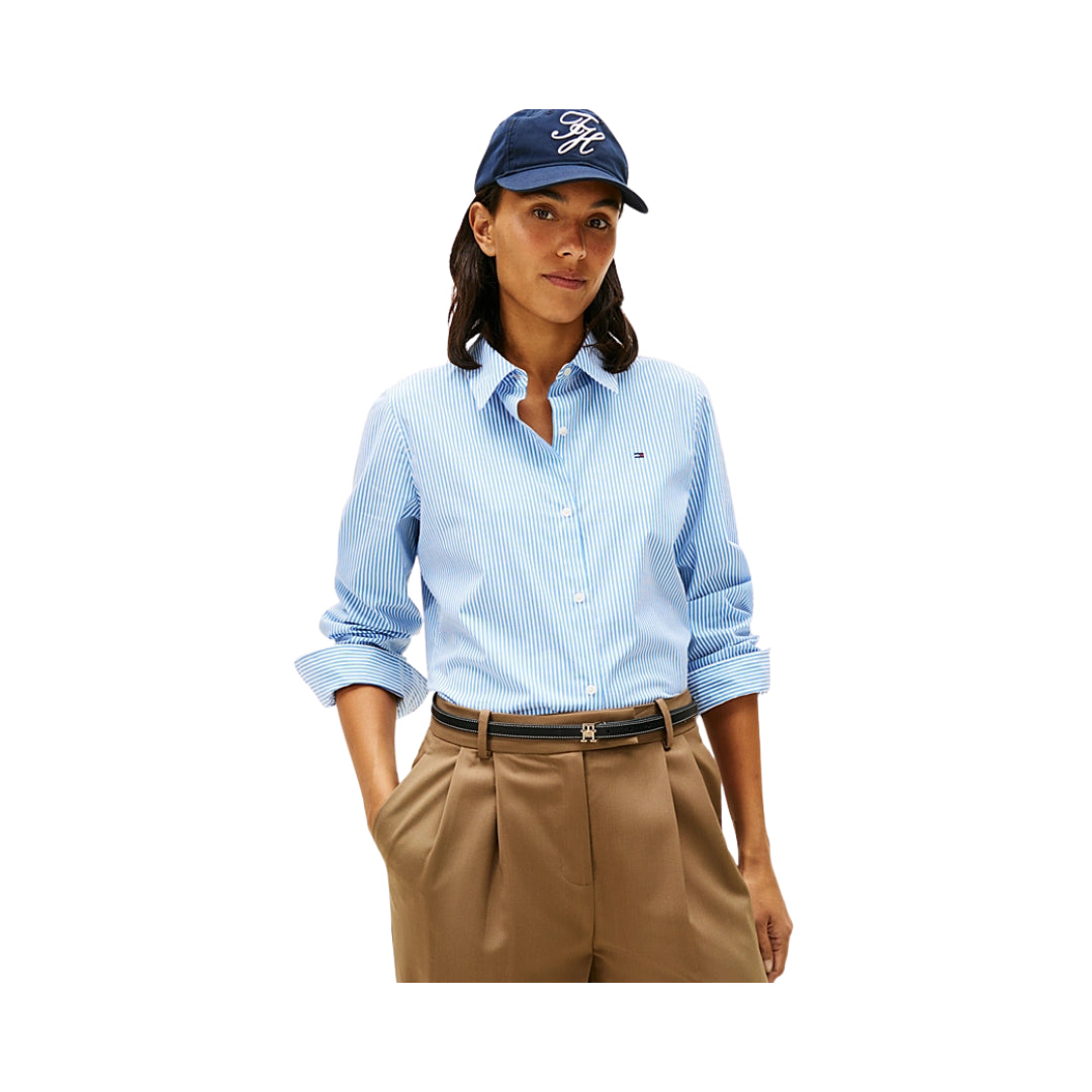 Tommy Hilfiger Camicia Regular Fit con Bandierina