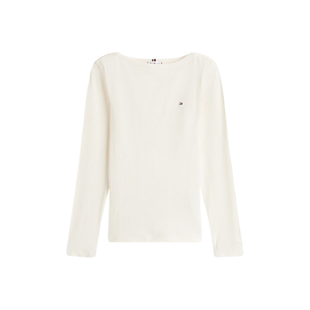 Tommy Hilfiger T-shirt Slim Fit a Coste Con Maniche Lunghe

WW0WW47309