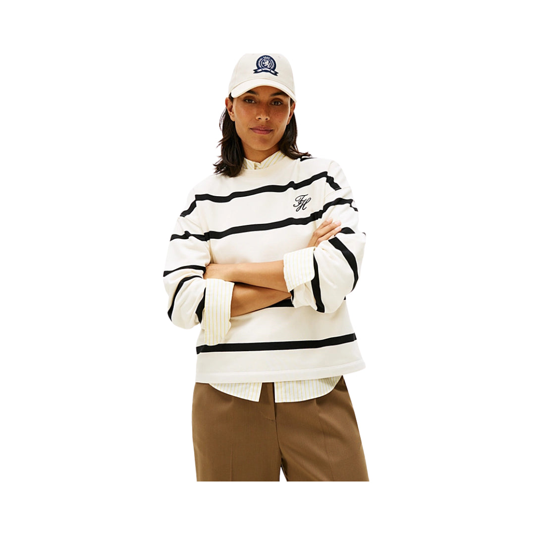 Tommy Hilfiger Felpa in Spugna Con Logo Ricamato

WW0WW48431