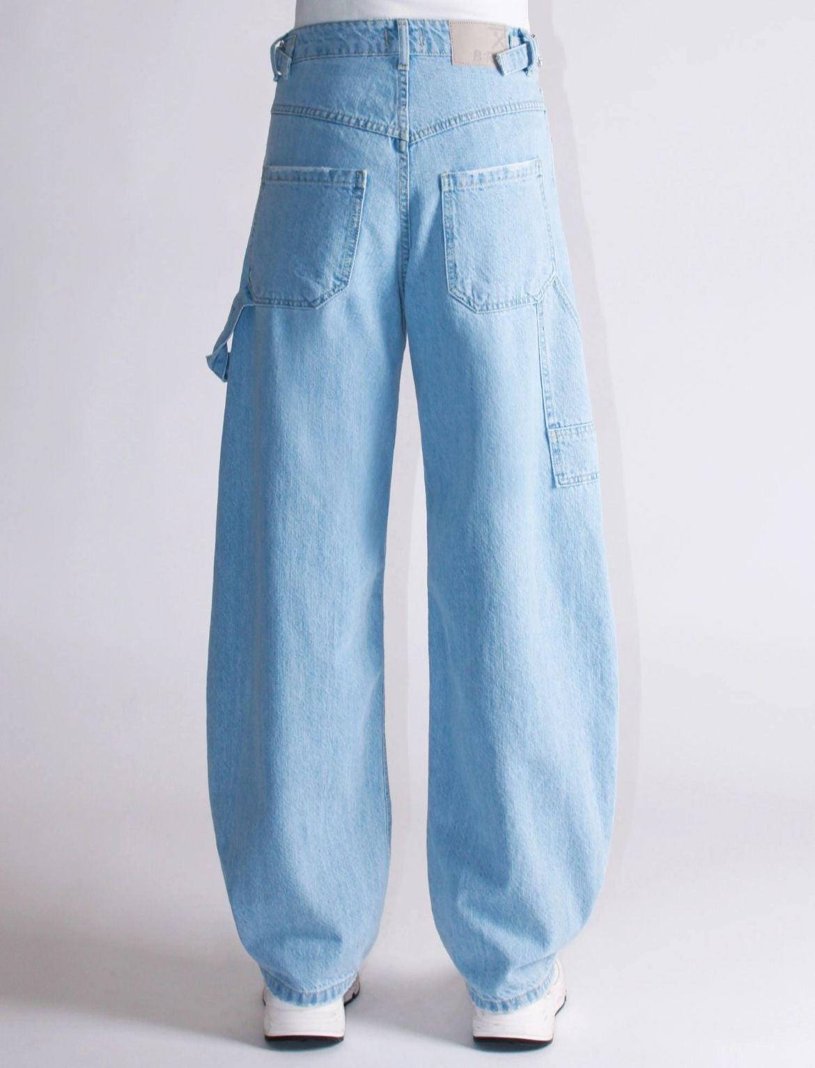 Berna Jeans Bleach Modello Work Con Fiibbie