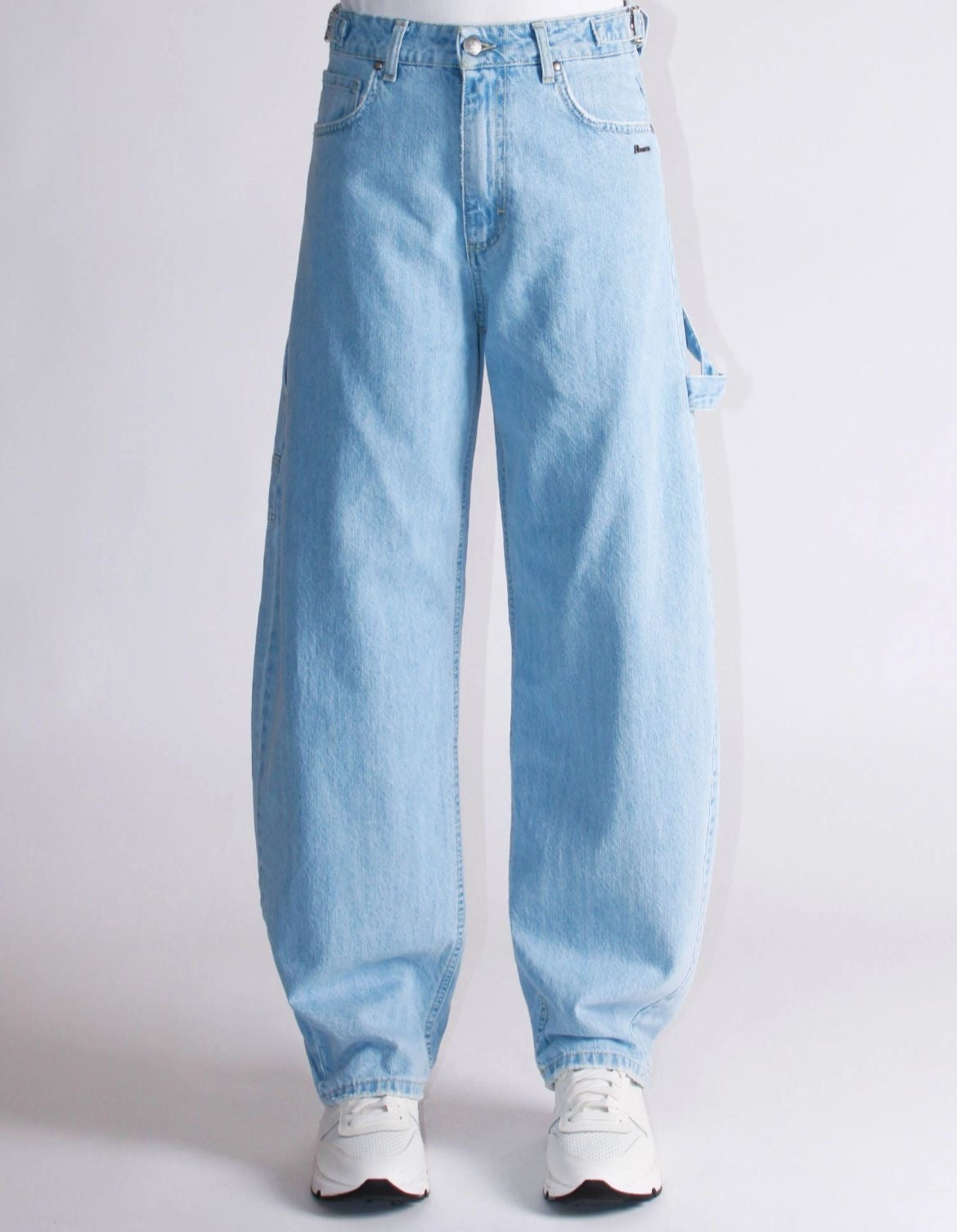 Berna Jeans Bleach Modello Work Con Fiibbie