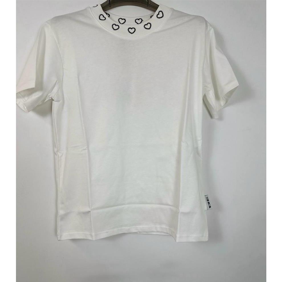Berna T-Shirt Cuori Ricamati