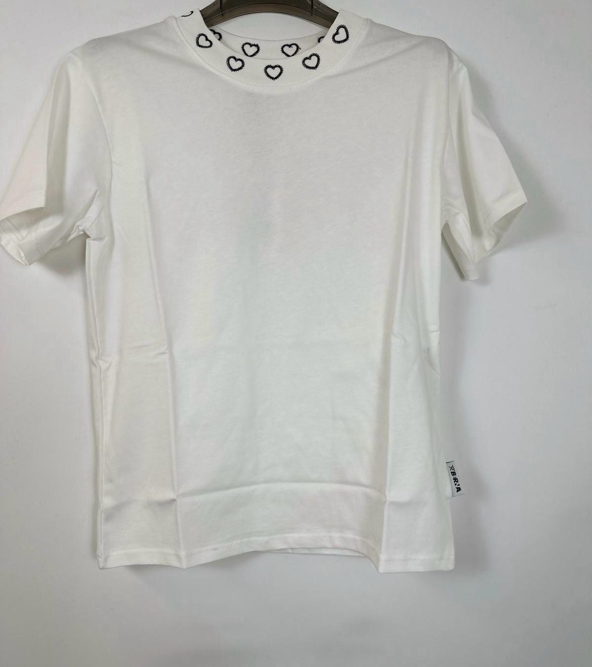 Berna T-Shirt Cuori Ricamati