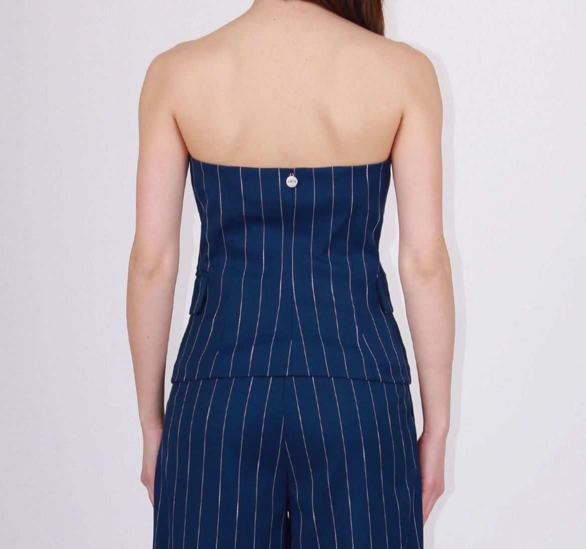 Berna Top Bustier Gessato