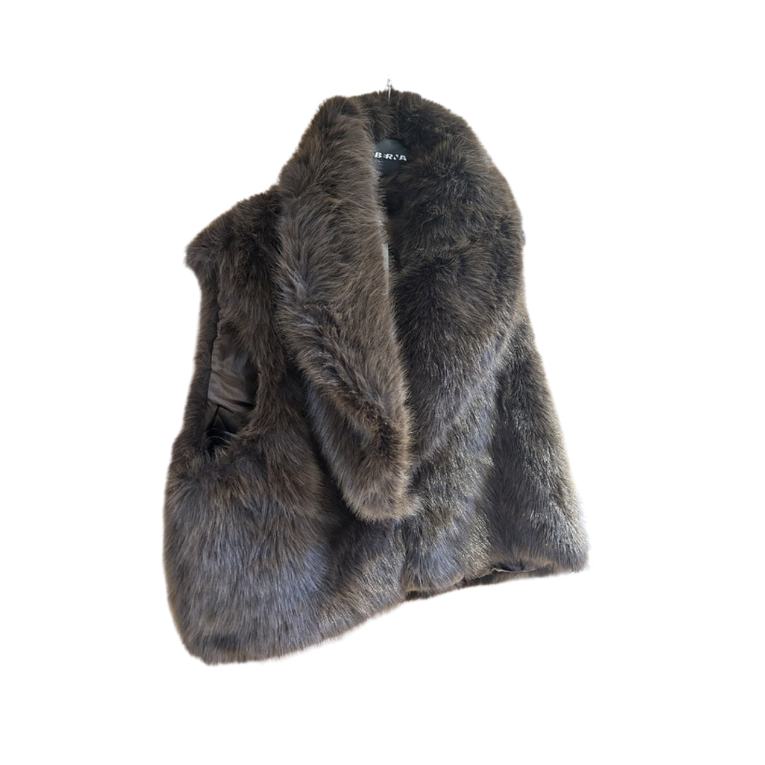 Berna Gilet In Ecopelliccia Con Maxi Revers

W 254031