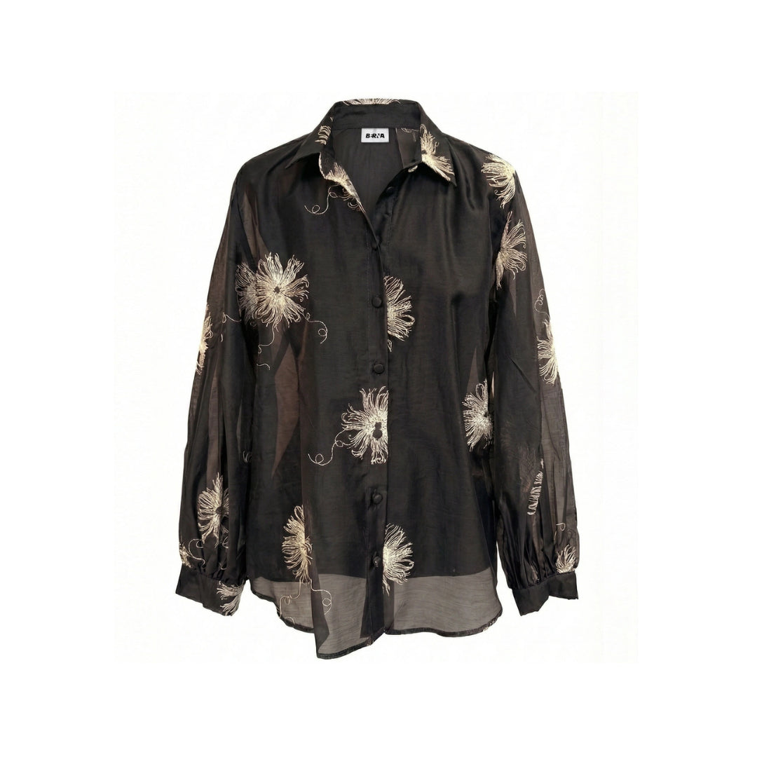 Camicia In Mussola Con Fiori Ricamati Berna

W 2630141